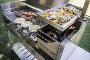 Tagwood BBQ BBQ54SS 304 Stainless Steel Height-Adjustable Griddle Add-On