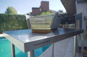 Tagwood BBQ BBQ10SS 304 Stainless Steel Outdoor Prep and Working Table