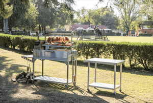 Tagwood BBQ BBQ10SS 304 Stainless Steel Outdoor Prep and Working Table