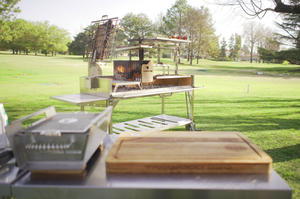 Tagwood BBQ BBQ26SS Freestanding Argentine Santa Maria Grill – 304 Stainless Steel