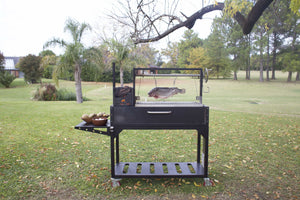 Tagwood BBQ BBQ03SI Chief Series Santa Maria Grill - 4 Cooking Zones