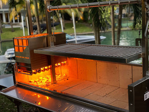 Tagwood BBQ BBQ03SS 304 Stainless Steel Argentine Santa Maria Grill