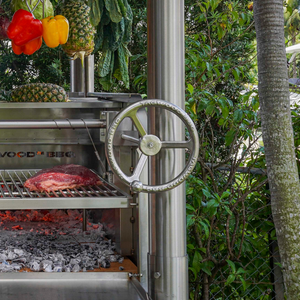Tagwood BBQ BBQ12SS XL 304 Stainless Steel Argentine Open-Fire Grill