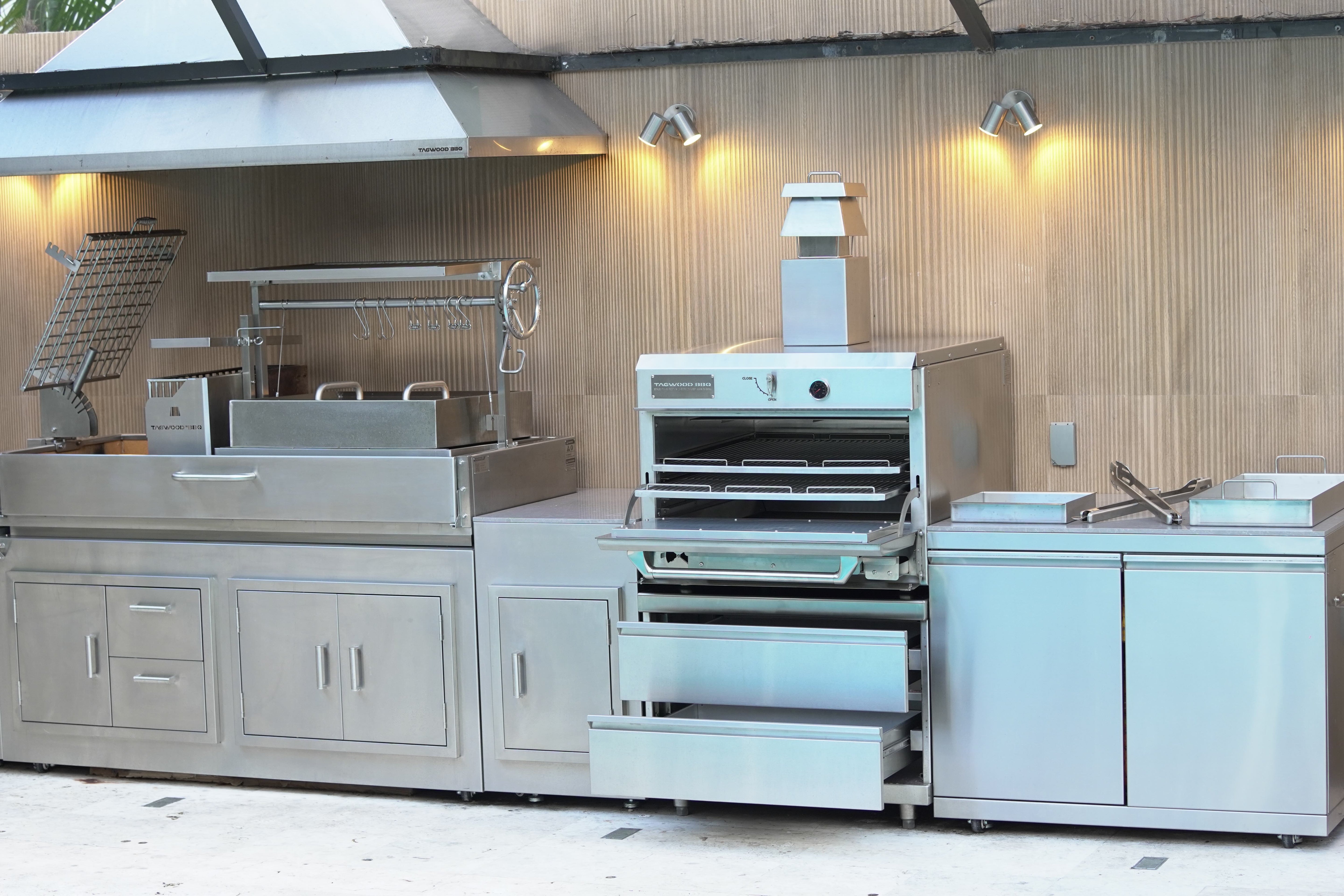 Tagwood BBQ Argentine  Fire & Charcoal Oven Fire Grill all Stainless Steel | TAG02 - Pre-Order