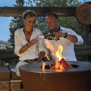 Arteflame ONE30 30 inch One Series complete Entertainers Bundle with Corten steel grill