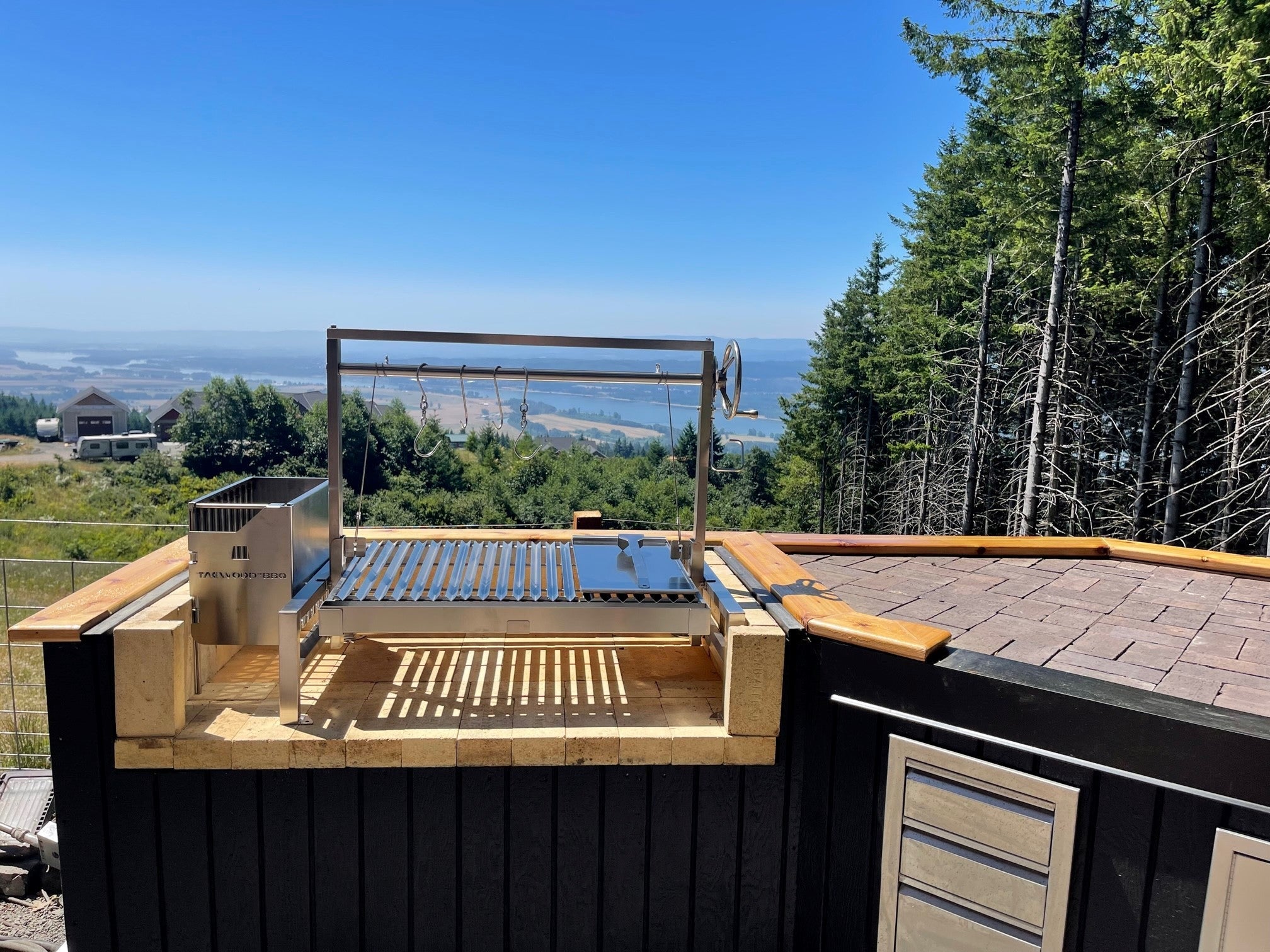 Tagwood BBQ BBQ09SS-V Argentine Santa Maria Insert