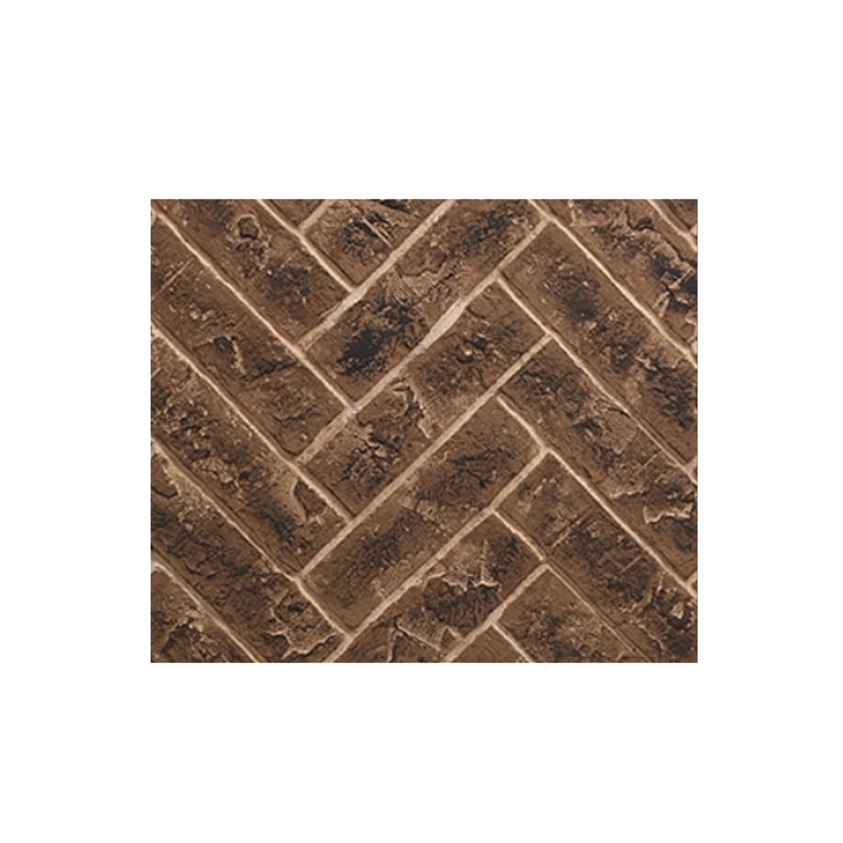 Majestic Brick interior panels Marq36 - Tavern Brown herringbone - BRICKMQ36HB-B — product detail