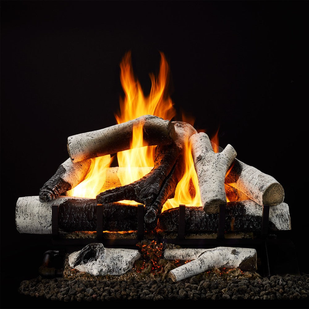 Majestic Grand Birch Two-Tier Vented Log Sets — representative product style or finish