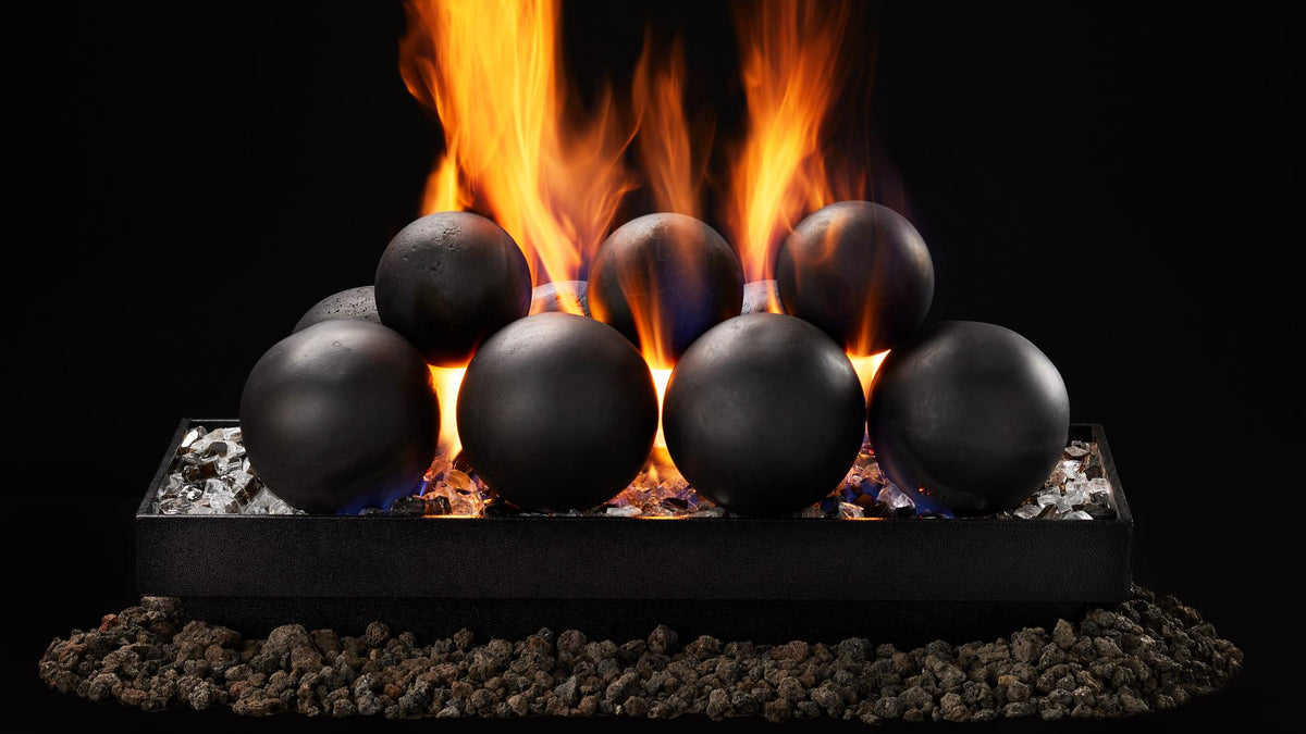 Majestic Contemporary Burner Cannonball Media — representative product style or finish
