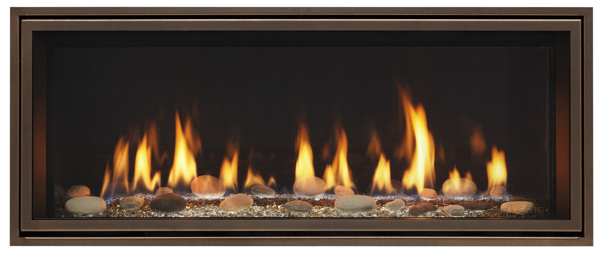 Majestic Echelon II 36-inch linear gas fireplace front view
