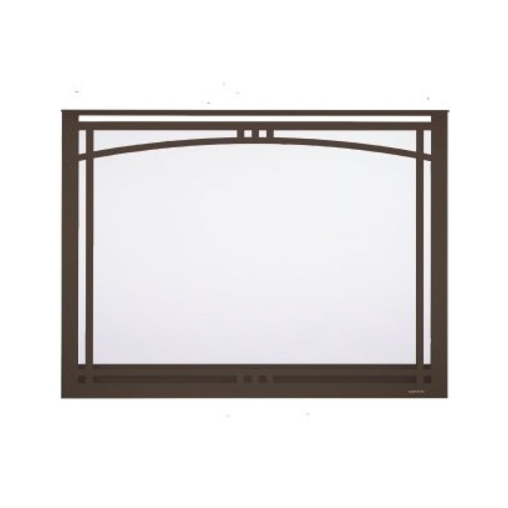 Majestic Manor fireplace front — representative style; size varies