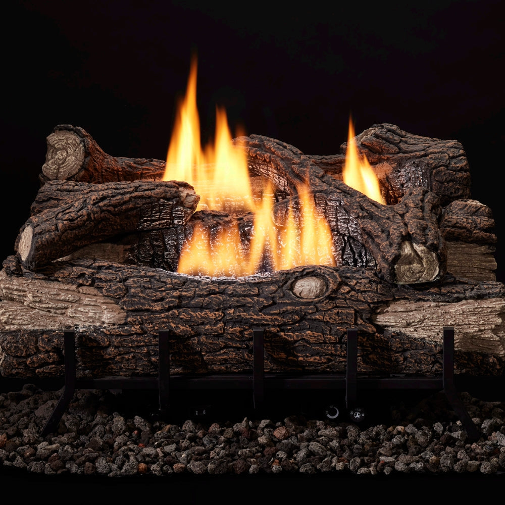 HHT Mountain Oak Outdoor Log Sets — representative product style or finish