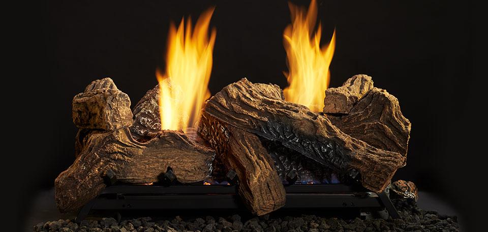 Monessen Natural Blaze 27-Inch See-Through Gas Burner