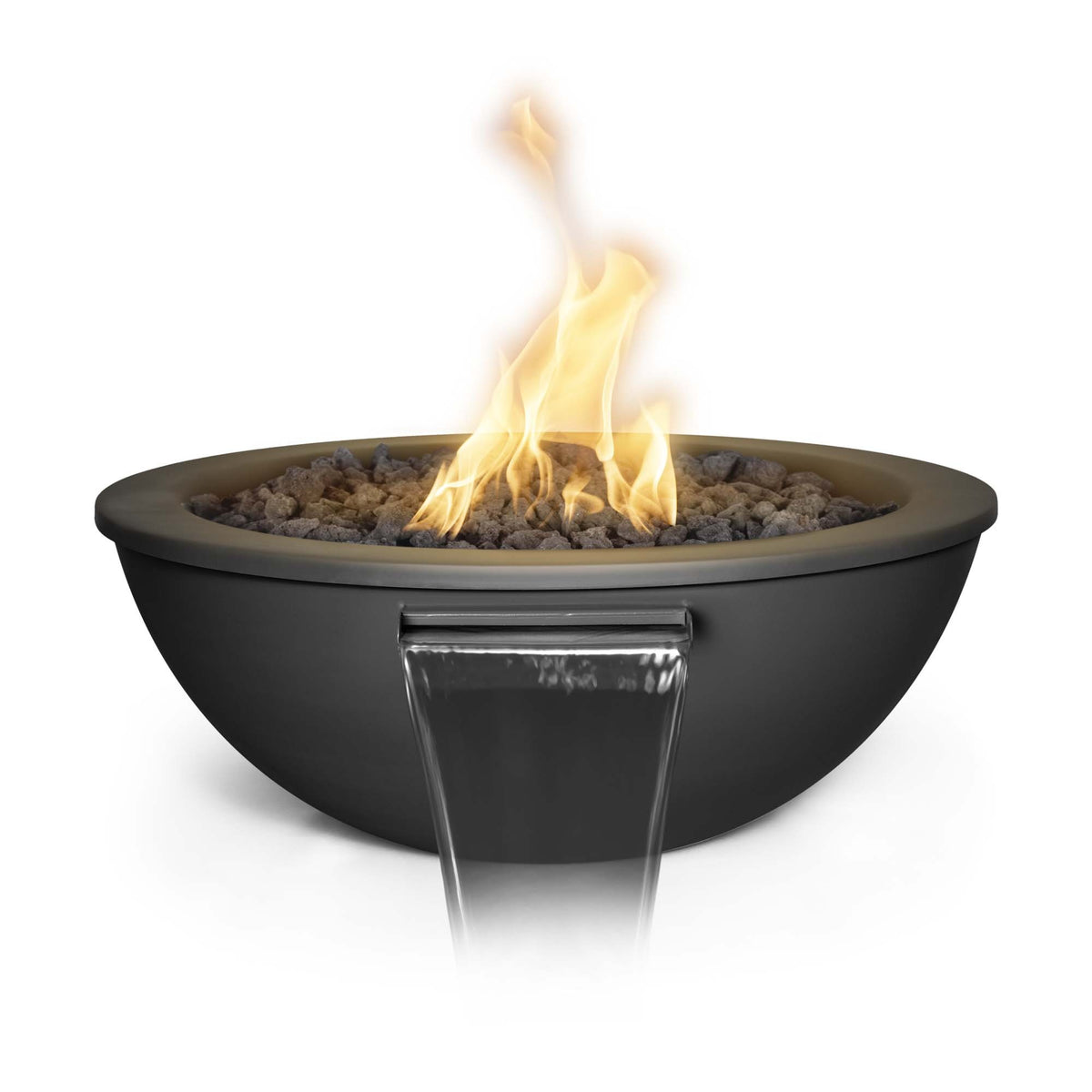 The Outdoor Plus Sedona Fire & Water Bowl - Metal Powder Coated
