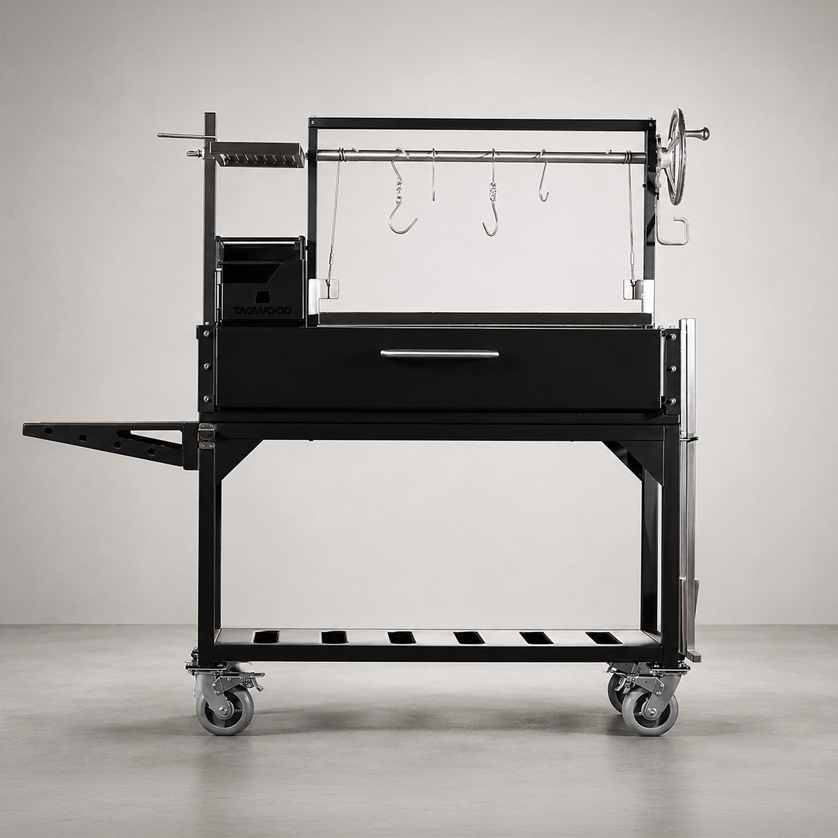 Tagwood BBQ BBQ03SI Chief Series Santa Maria Grill - 4 Cooking Zones