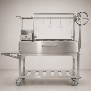 Tagwood BBQ BBQ03SS 304 Stainless Steel Argentine Santa Maria Grill
