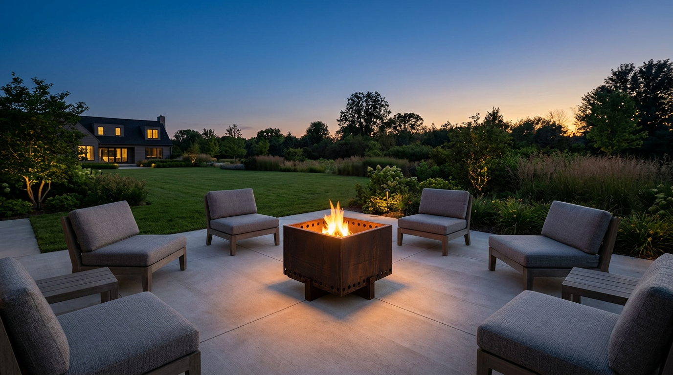 Where to Put a Fire Pit: Clearances, Surfaces, and Placement Rules That Matter
