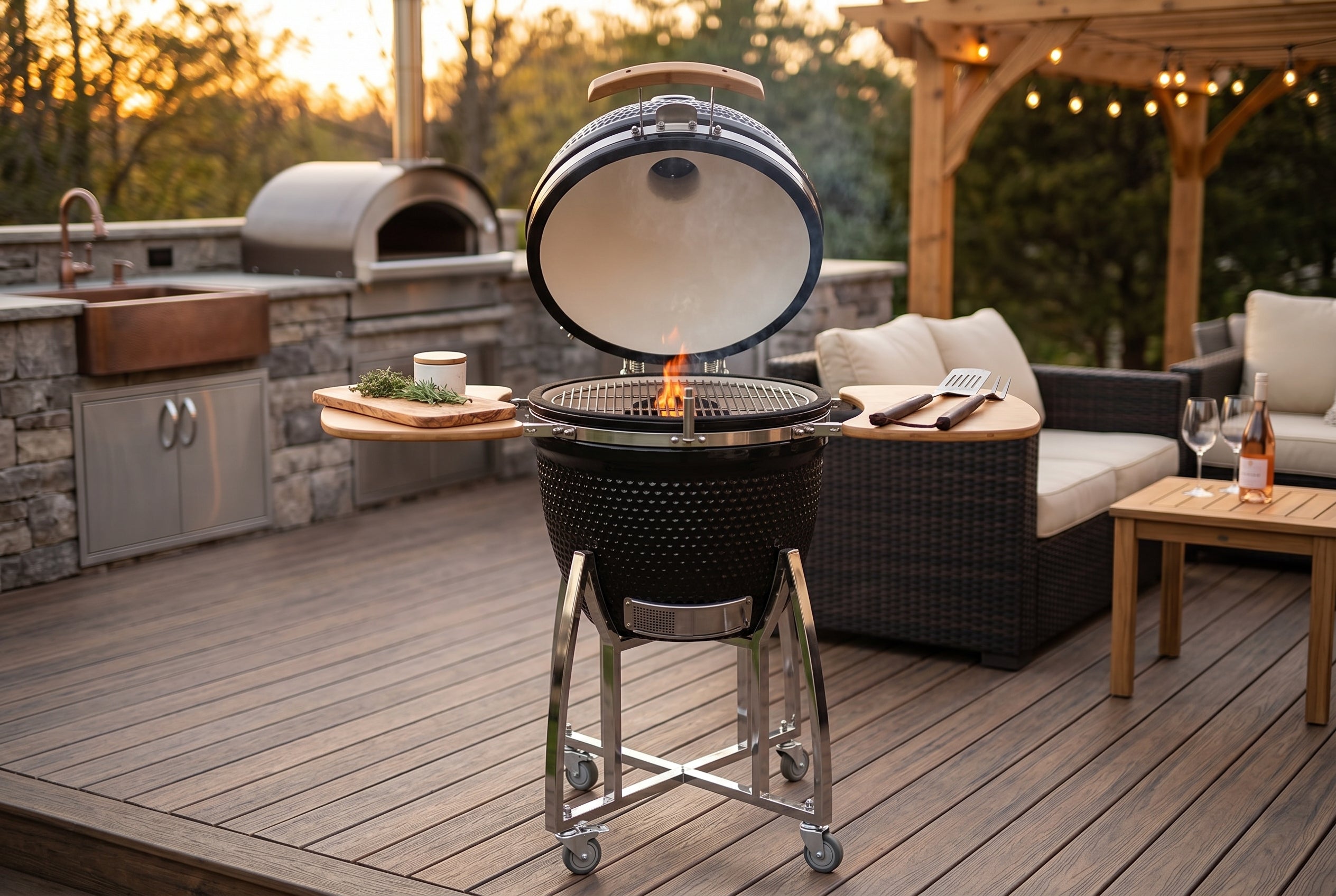 KoKoMo KoKoMaDo 21 Ceramic Kamado Grill Review: A Versatile Charcoal Cooker for Serious Backyard Cooking
