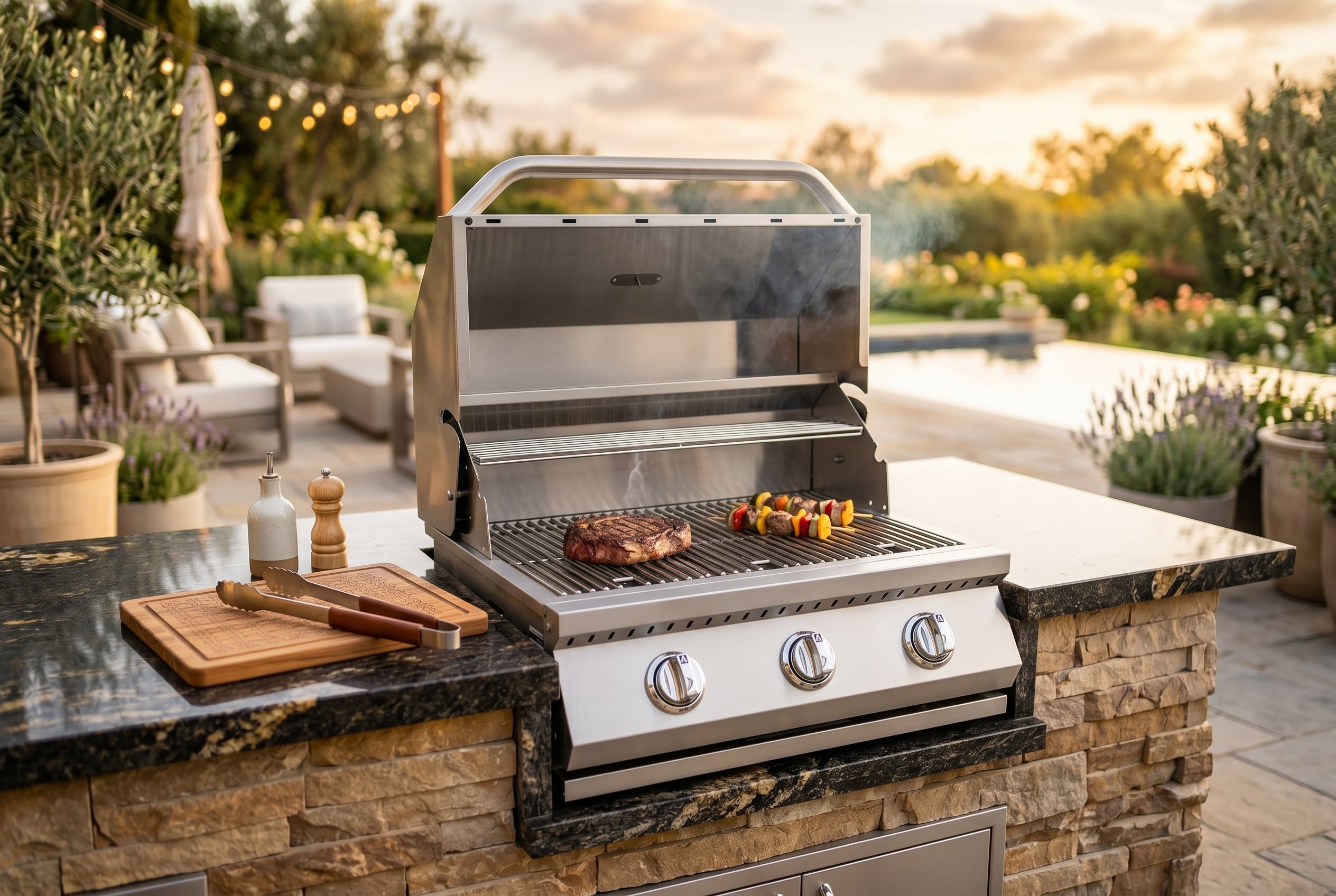KoKoMo Professional Series 26 3-Burner Built-In Gas Grill Review for Practical Outdoor Kitchens