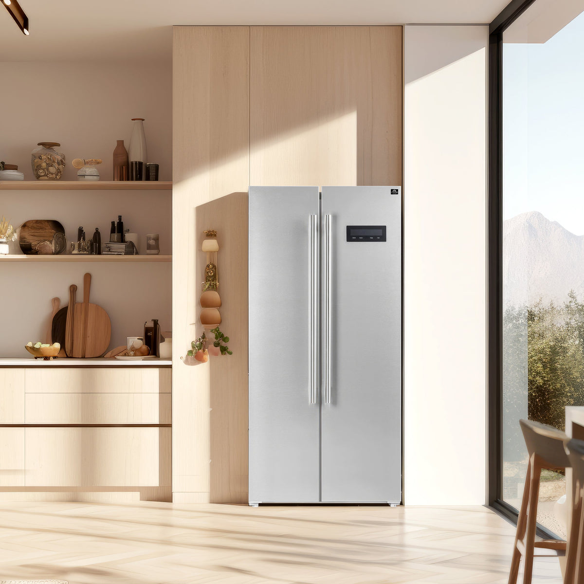 Forno Side-by-Side Refrigerators