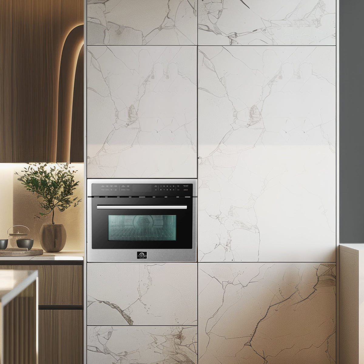 Forno Built-In Microwave & Convection Ovens