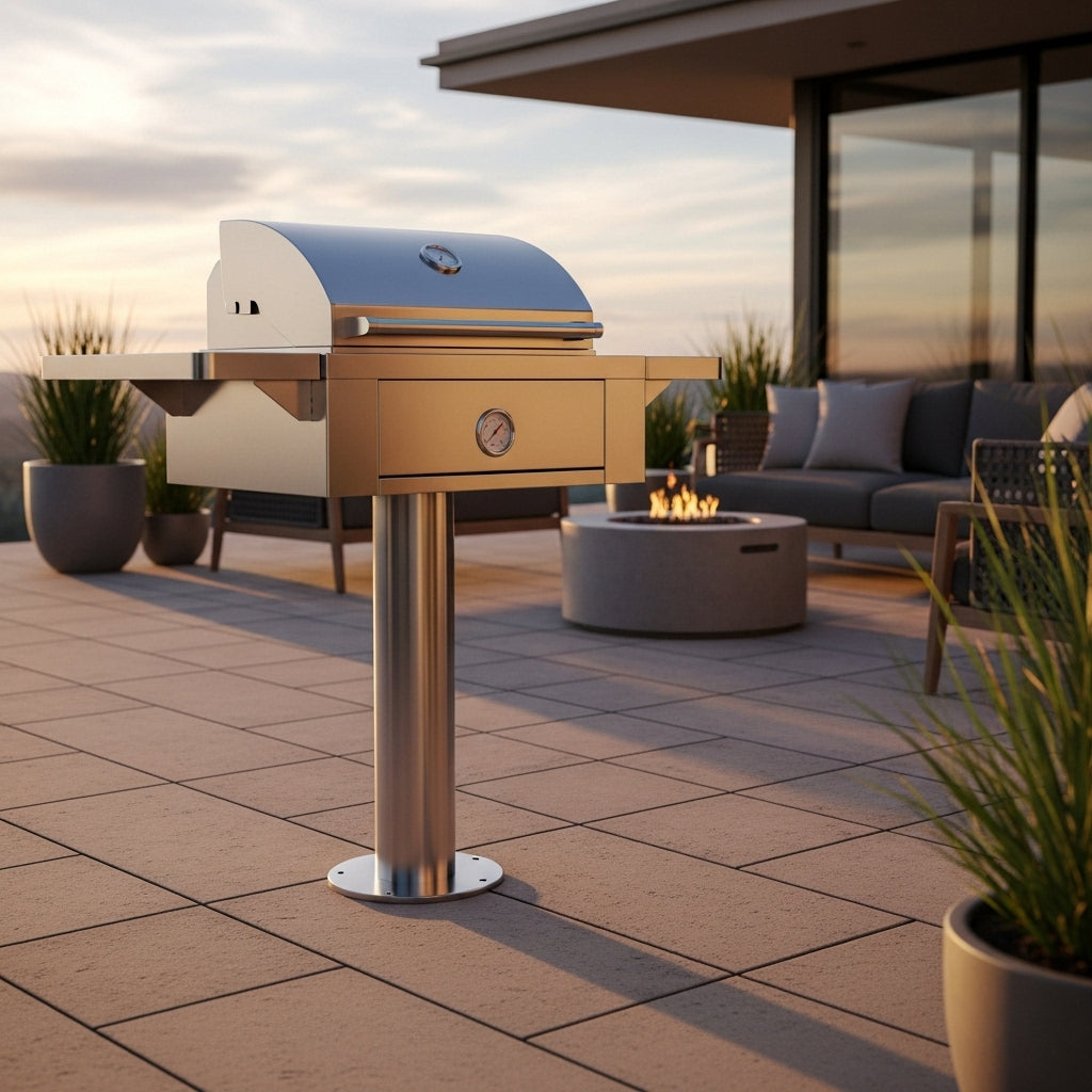 POST MOUNT & PEDESTAL GRILLS