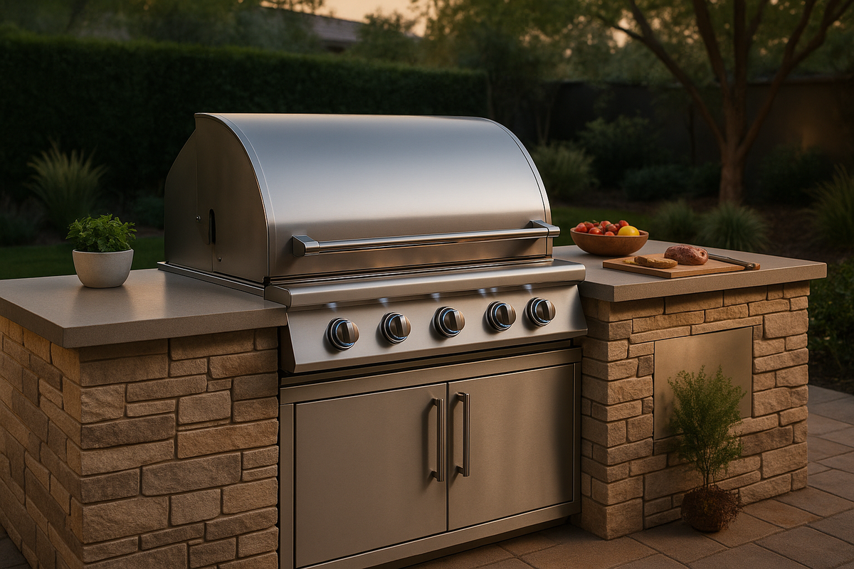 Built-In Grills for Outdoor Kitchens