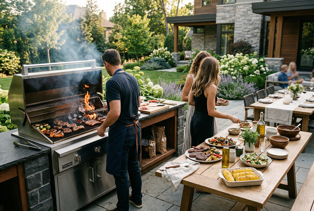 Natural Gas Grills for Outdoor Kitchens