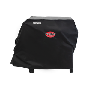 Char-Griller 8175 Flat Iron 2-burner griddle cover front view