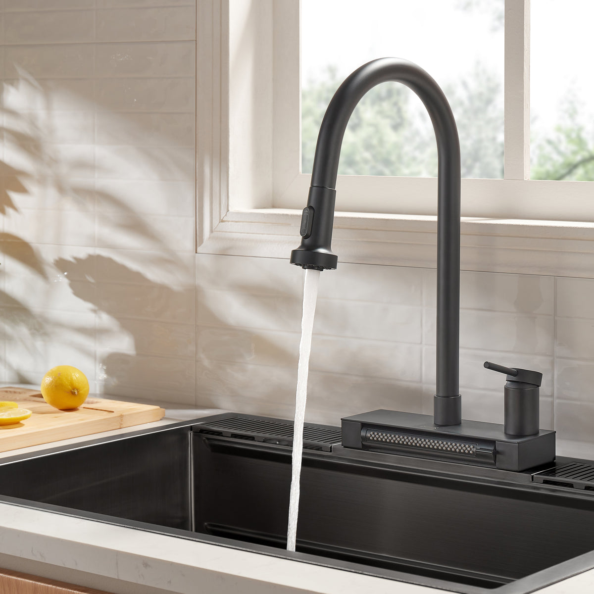 Forno ACQUA Kitchen Faucet FCWRMBKD1 – Black – 1. 20Kitchen 20Faucet FCWRMBKD1 Hero 20Image 260427