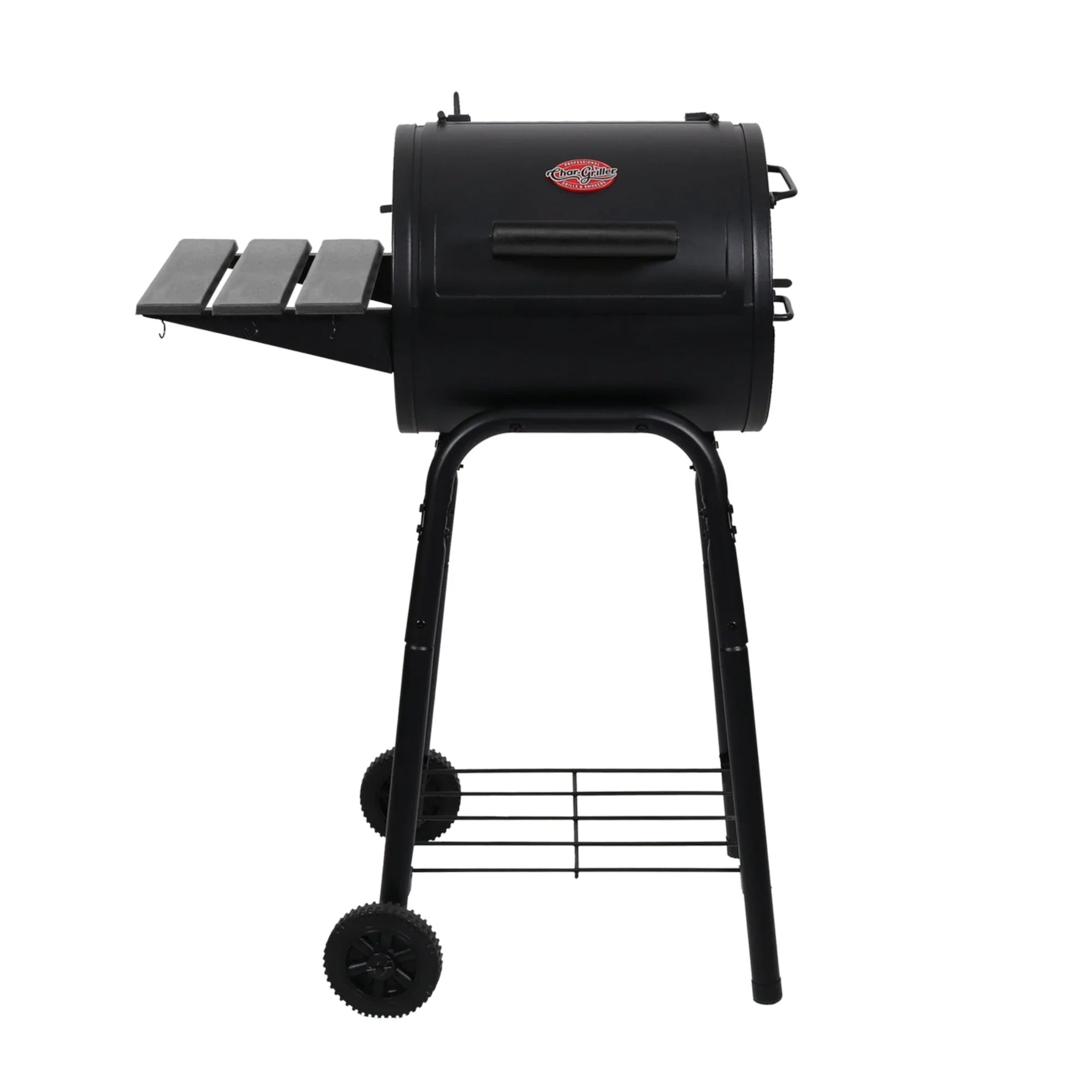 Char-Griller Patio Pro 1616 compact charcoal grill front view