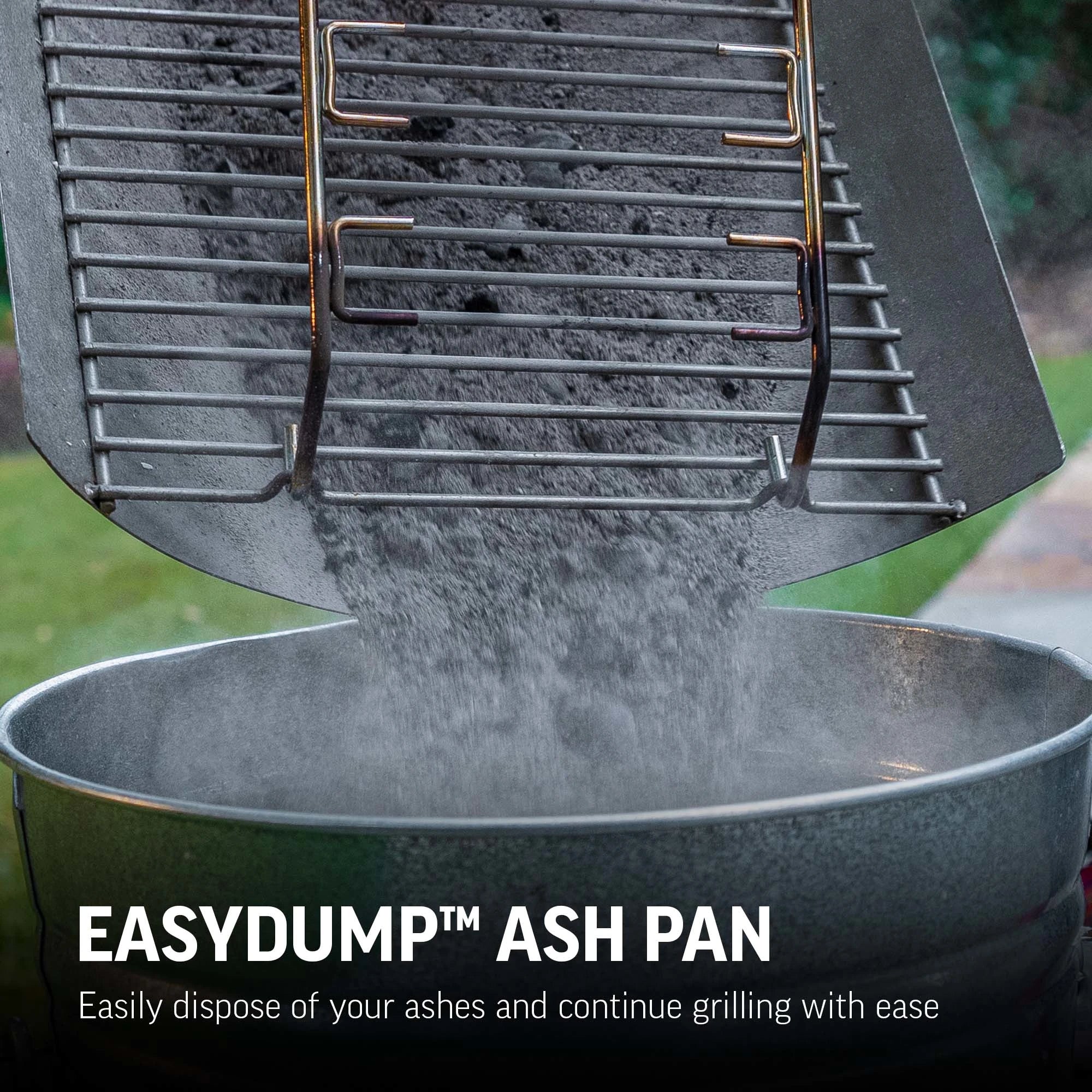 Char-Griller Patio Pro 1616 EasyDump ash pan