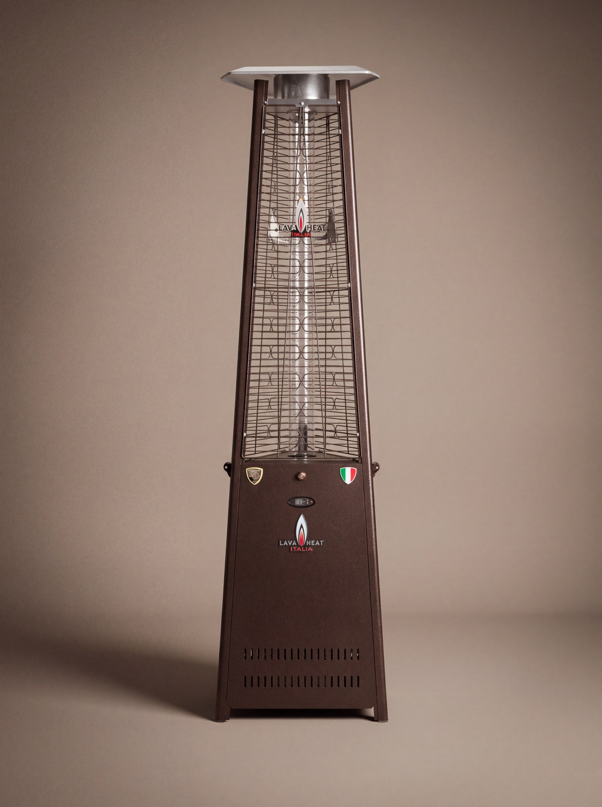 Lava Heat Italia 2G Flame Tower patio heater in Heritage Bronze - product view