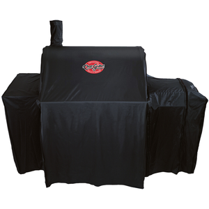 Char-Griller 5533 universal grill and smoker cover fully expanded