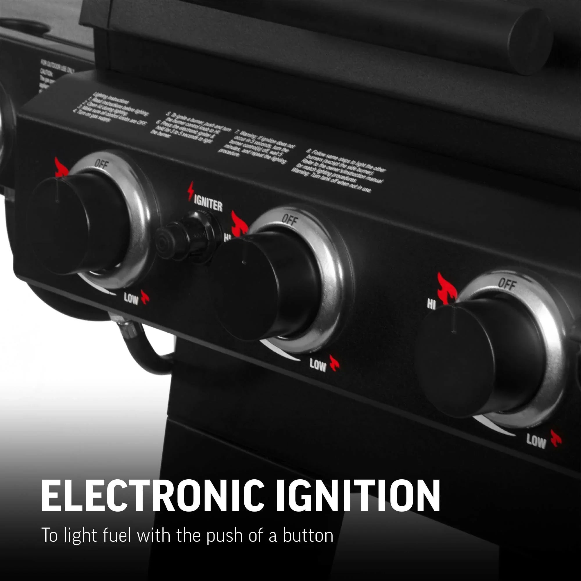 Char-Griller Texas Trio 3070 electronic ignition control