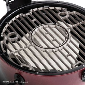 Char-Griller 6211 Smokin' Stone installed in AKORN Jr. kamado grill