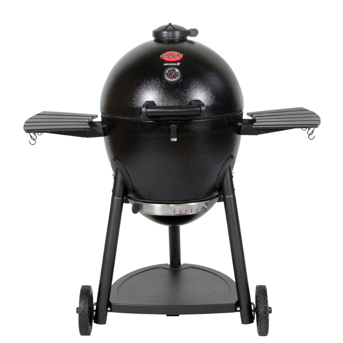 Char-Griller AKORN 6719 black kamado charcoal grill front view