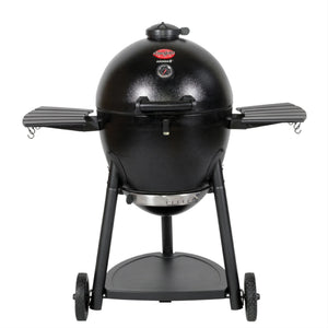 Char-Griller AKORN 6719 black kamado charcoal grill front view