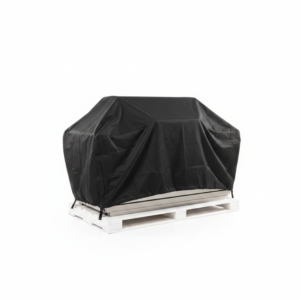 Tagwood BBQ grill is covered -smokeforges