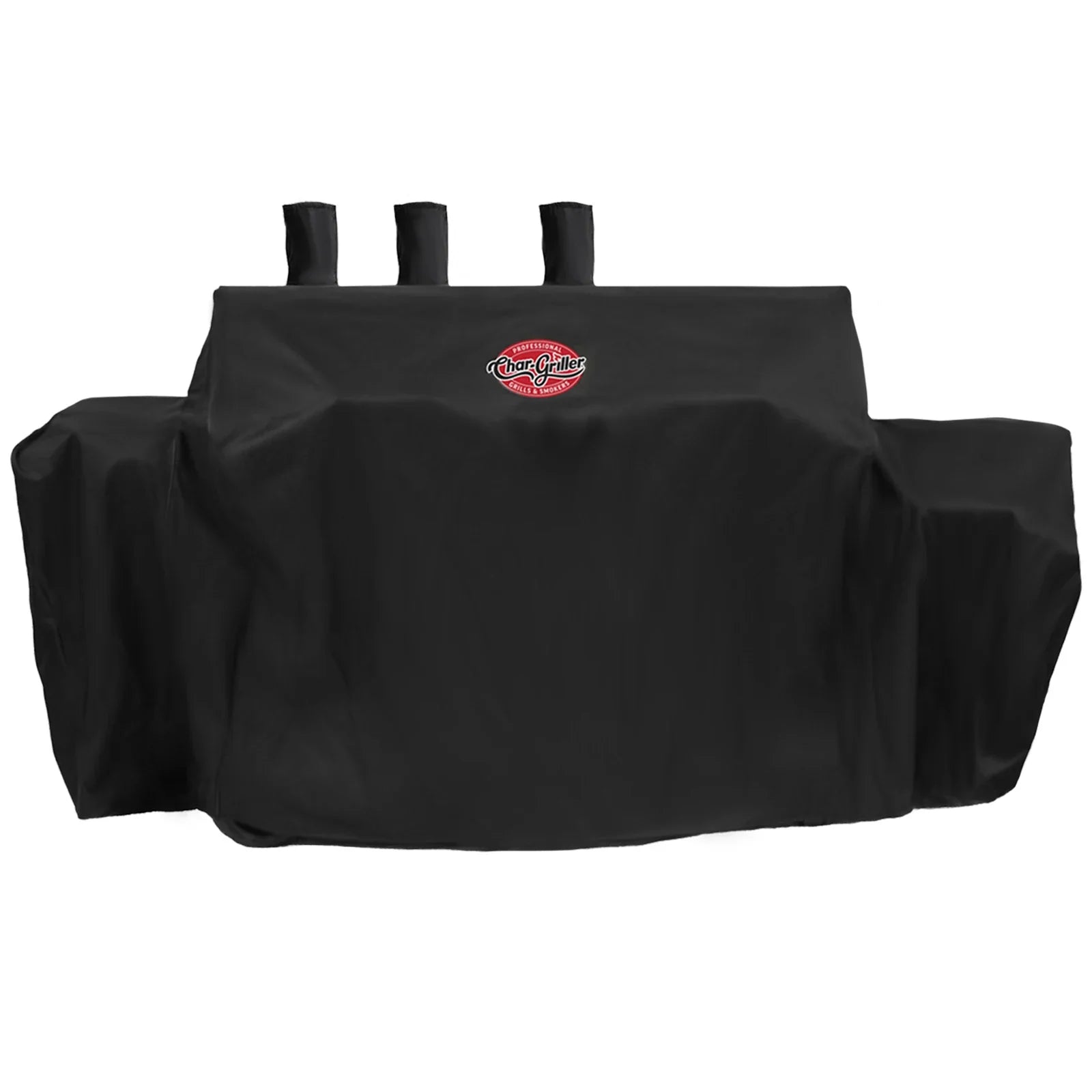 Char-Griller 8080 dual fuel grill cover fully expanded