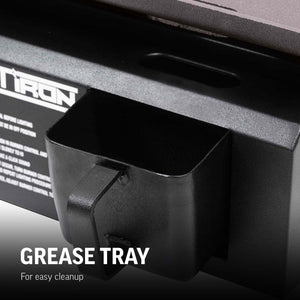 Char-Griller Flat Iron E8217 grease management detail