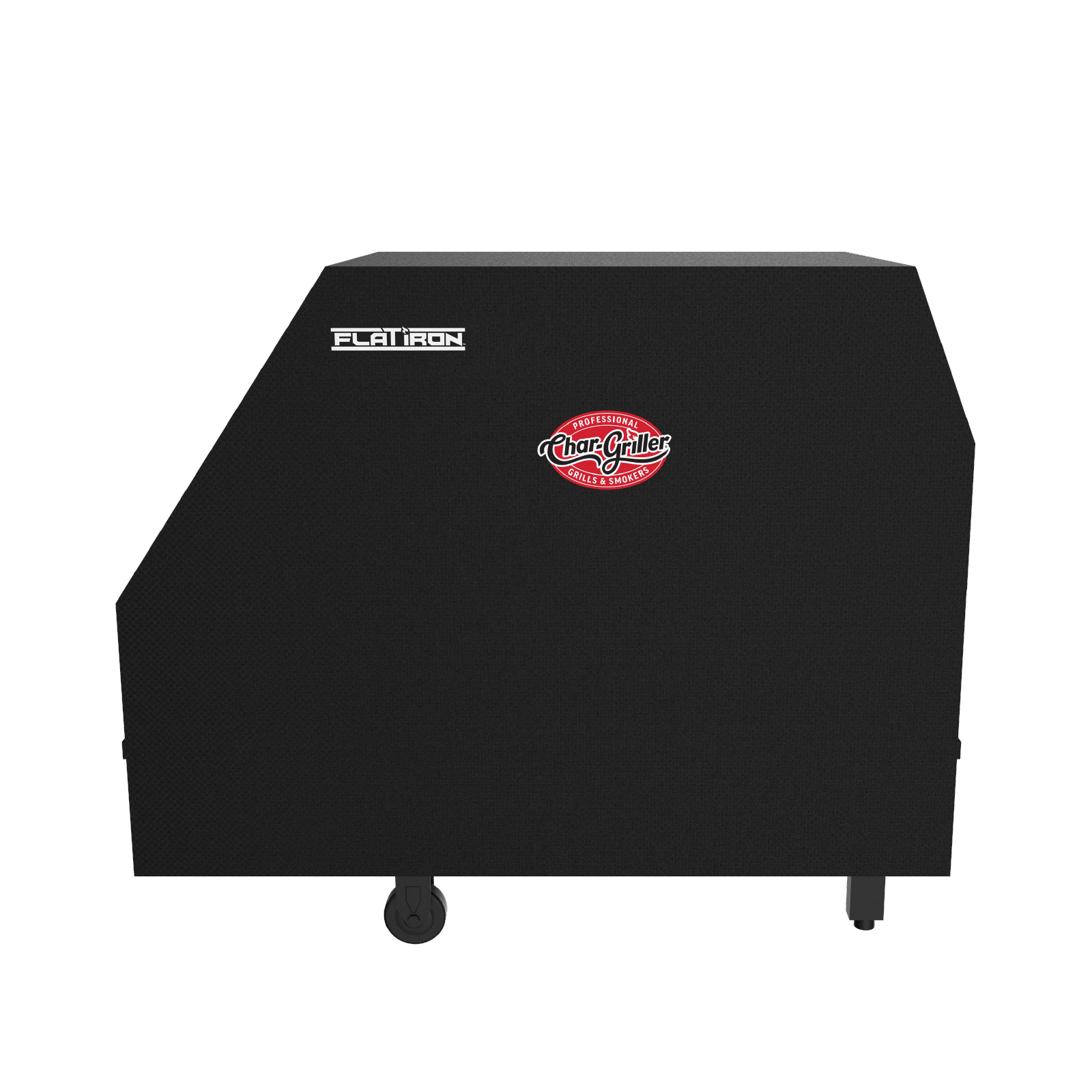 Char-Griller 8355 Flat Iron 3-burner griddle cover front view