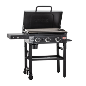 Char-Griller Flat Iron E8428 black gas griddle right-side view