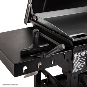 Char-Griller Flat Iron E8428 side shelf accessory storage