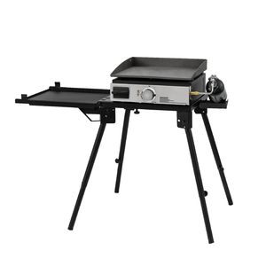 Char-Griller 8760 universal table top stand with portable grill