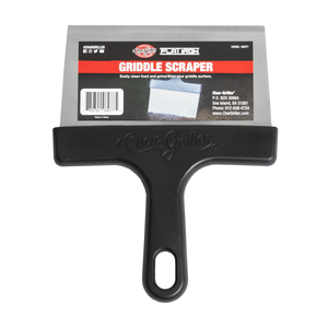 Char-Griller 8977 Flat Iron griddle scraper packaging