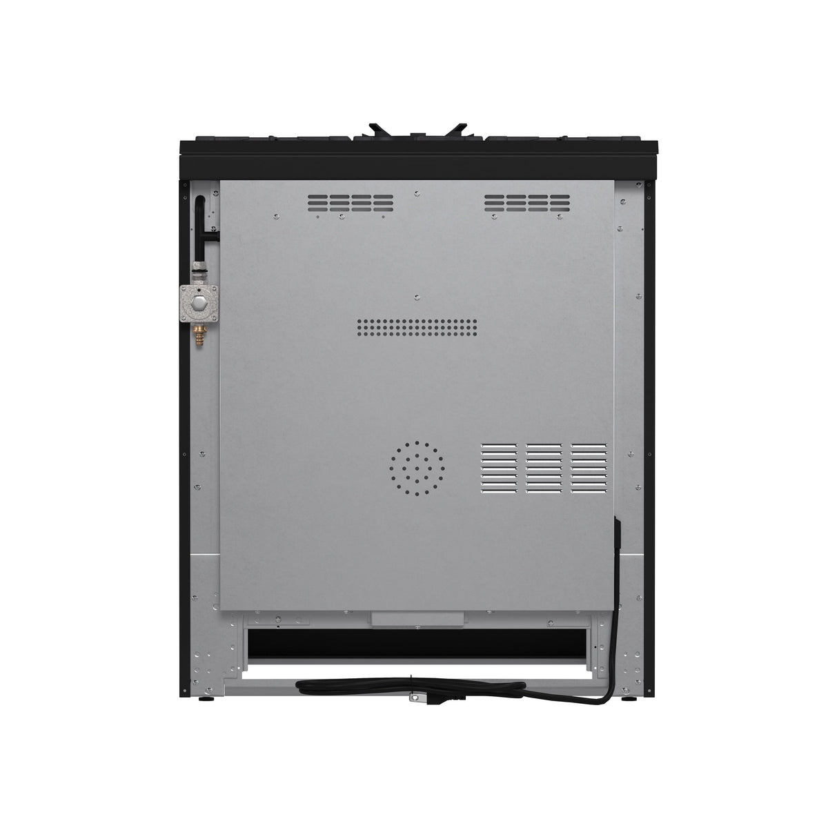 Forno Leonardo 30-Inch Gas Range FFSGS1116-30 – Black – Appliances FFSGS1116 30BLK 2024 11 Back