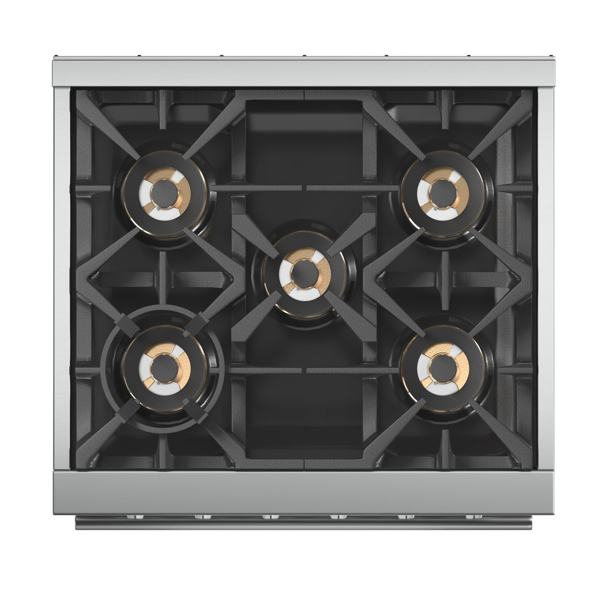 Forno Capriasca 30-Inch Gas Range FFSGS6260-30 – Stainless Steel – Appliances FFSGS6260 30 2024 11 Top
