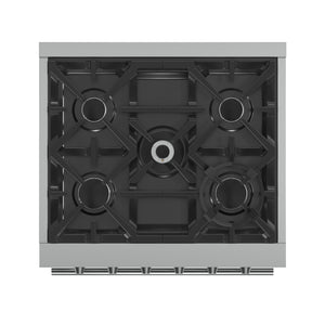 Forno Massimo 30-Inch Gas Range FFSGS6239-30 – Stainless Steel – Applianes FFSGS6239 30 2024 12 Top