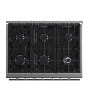 Forno Galiano 36-Inch Gas Range FFSGS6244-36 – Stainless Steel – Applianes FFSGS6244 36 2025 01 Top